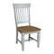 International Concepts Vista Slat Back Chairs, Set of 2, Hickory/stone C41-65P - alternate 4